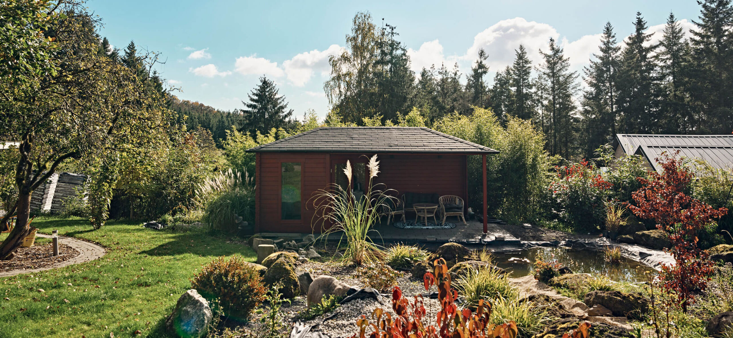 Bildstein's Bed & Breakfast Ferienwohnungen Außenansicht Garten