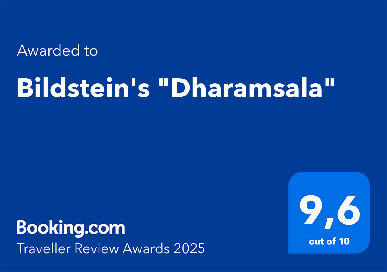 Booking.com Traveller Review Award 2025 Bildstein's "Dharamsala"