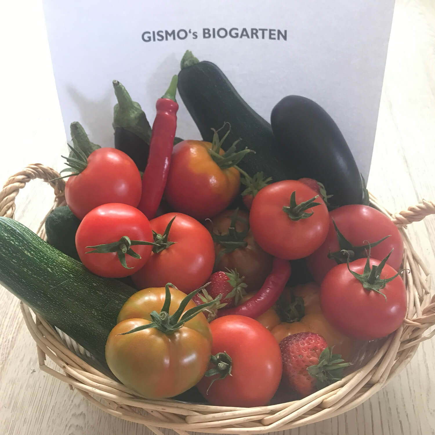 Bildstein's Bed & Breakfast Gismo's Biogarten Obst und Gemüse