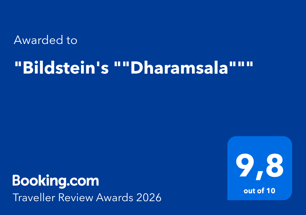 Booking.com Traveller Review Award 2026 Bildstein's "Dharamsala"